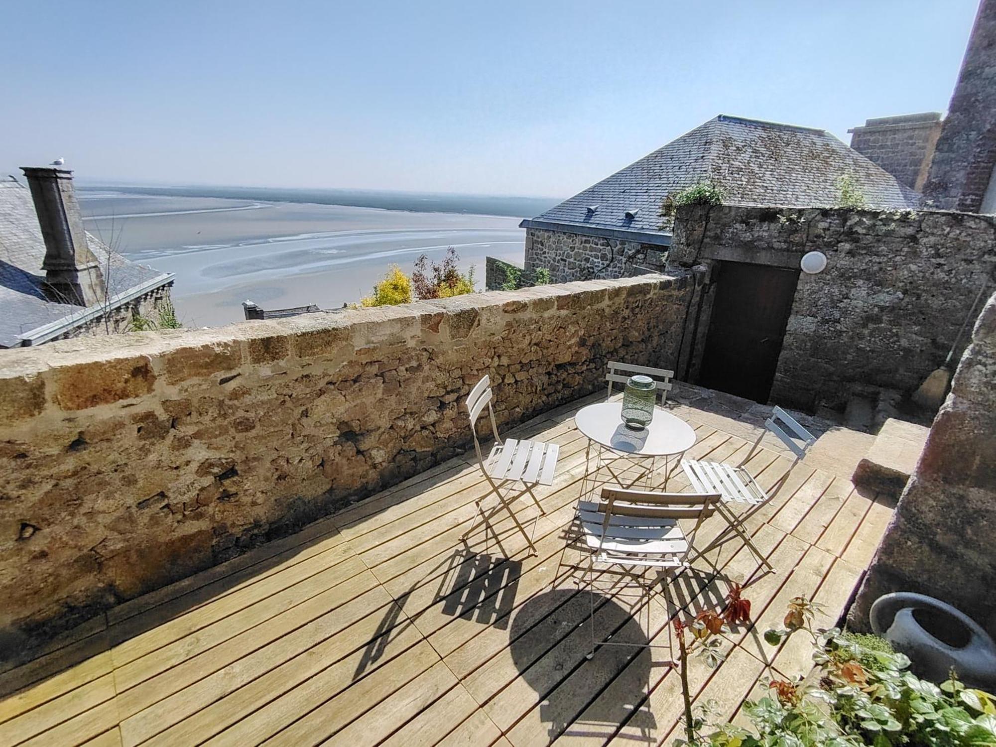 Villa Chez Adele à Mont St. Michel Extérieur photo